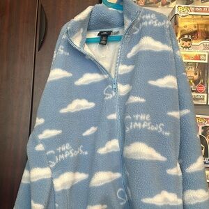 H&M Oversize The Simpsons Teddy Jacket